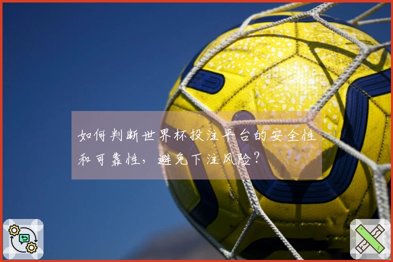 如何判断世界杯投注平台的安全性和可靠性，避免下注风险？